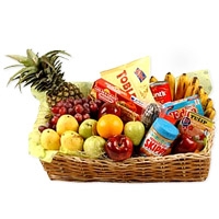 Food Hamper With Fruits