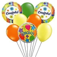 Congratulations Balloon Bunch