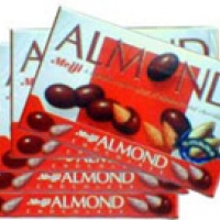 4 big Meiji Almonds