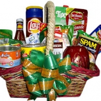 Gifts of Love Christmas Basket