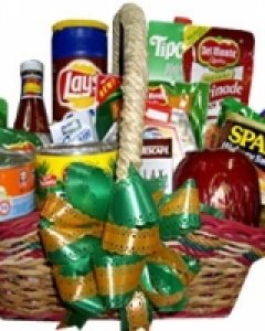 Gifts of Love Christmas Basket