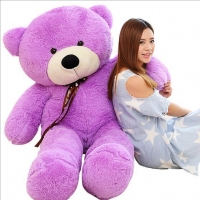 4ft giant lavender teddy