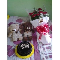 RED ROSES BOUQUET #122