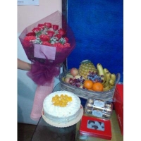 RED ROSES BOUQUET #34