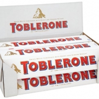 6 x Toblerone white 100 g.