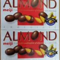 2 big almonds