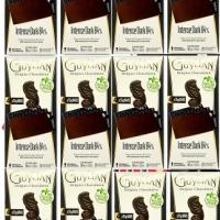 Dark chocolates (12 belgian guylian dark bar)