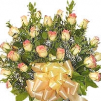 2 Dozens Roses Basket