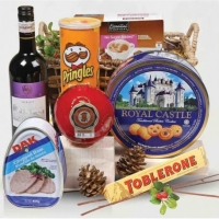 Jolly Treat Gifts of Love Christmas Basket