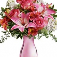 Swish n Swanky Lilies Bouquet